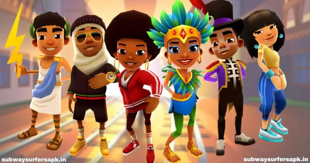 Total Number of Characters in subway surfers apk